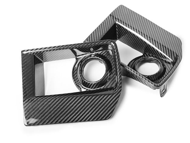 2009-2015 CTS-V V2 - Carbon Fiber Fog Light Bezels / Covers