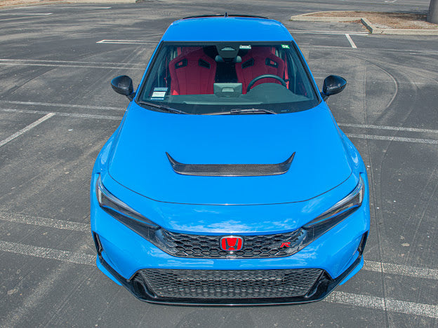 2023-UP HONDA CIVIC FL5 TYPE-R | SDP PERFORMANCE STYLE CARBON FIBER FRONT HOOD VENT