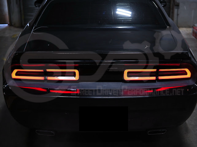 2008-2014 Dodge Challenger | Facelift Sequential Signal LED Smoke Rear Taillights Pair