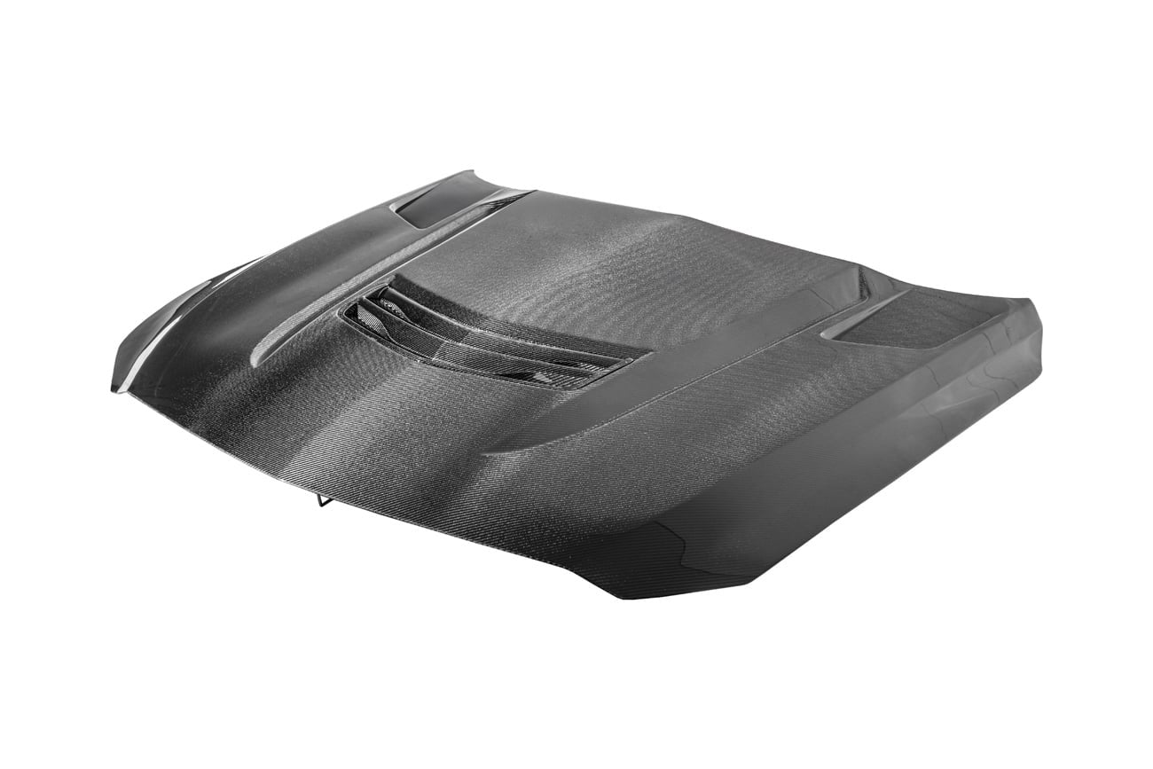 2020-Up Cadillac CT5 / CT5-V / CT5-V Blackwing | Blackwing Style CARBON FIBER Front Vented Hood