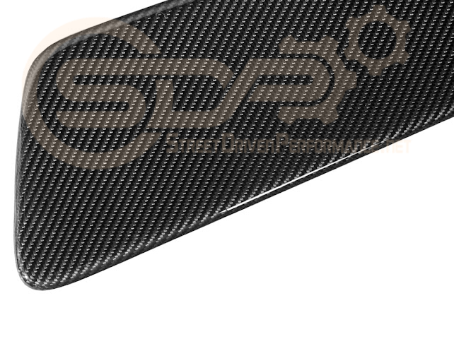 2015-2023 FORD MUSTANG S550 |CARBON FIBER REAR SEAT DECORATIVE BOARD PANEL COVER