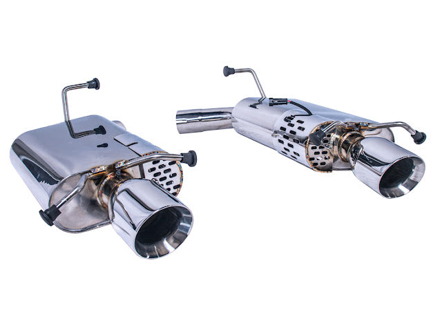 2009-2015 Cadillac CTS-V V2 | Sedan Stainless Steel Axle Back 4.25" Dual Tips Exhaust