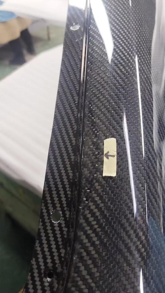 *BLEMISHED- DISCOUNTED* 05-13 Corvette C6 ZR1 Style Carbon Fiber Rear Side Wide Body Fenders Pair