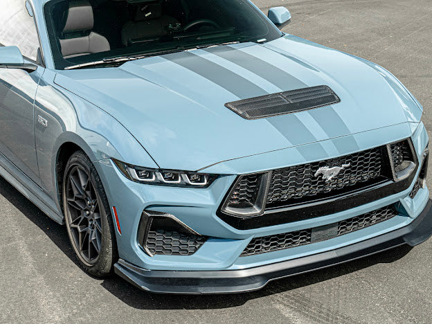 2024-UP FORD MUSTANG S650 | FRONT UPPER & LOWER SIDE GRILLE INSERTS PAIR