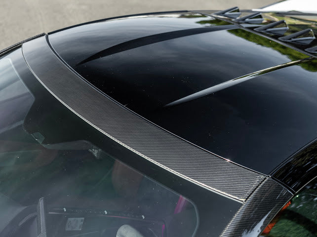 2020-UP CORVETTE C8 WINDSHIELD UPPER MOLDING TRIM SURROUNDING