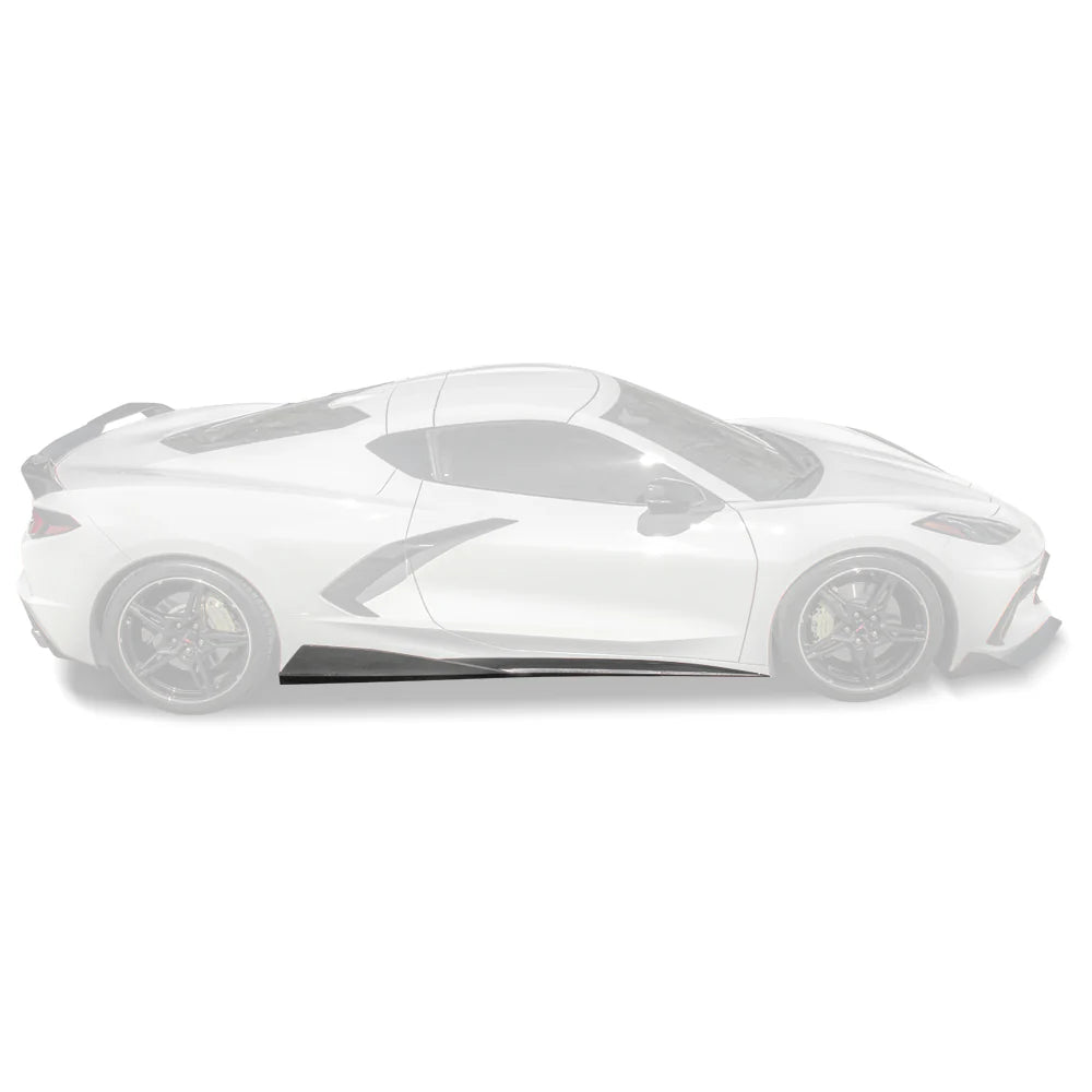 2020+ C8 Corvette | "5VM Style" Side Skirt Rocker Panel Ground Effects