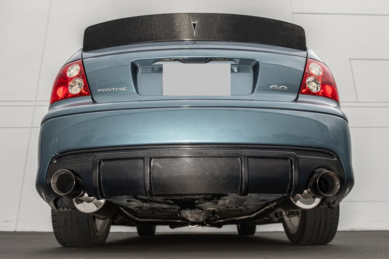 2004-2006 Pontiac GTO | GXP STYLE CARBON FIBER Rear Bumper Diffuser