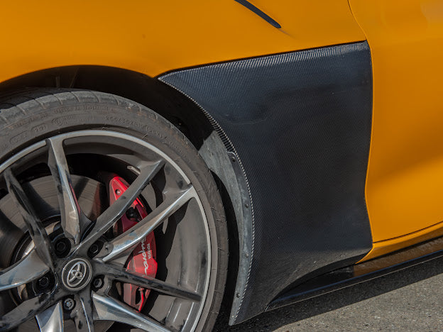 2020-Up Toyota GR Supra A90 A91 | JDM Factory Style Carbon Fiber Front Side Fender (Pair)