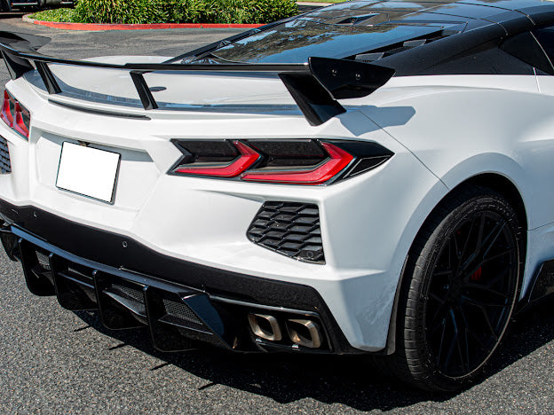 2020+ CORVETTE C8 Z51 REAR LOWER DIFFUSER FINS *ADD-ON*
