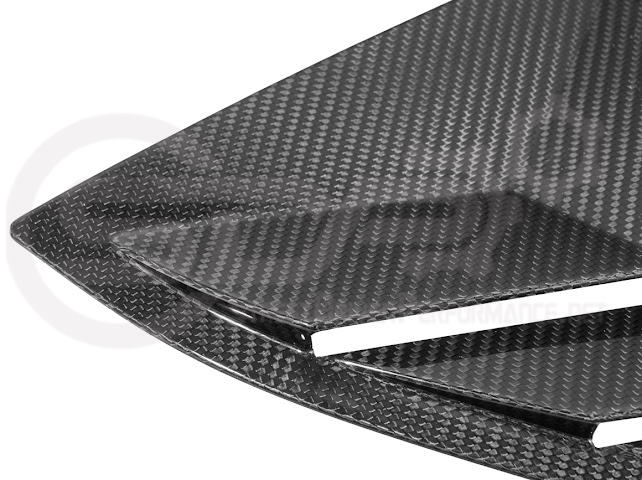 2020-Up Corvette C8 | SDP Performance Style Carbon Fiber Side Quarter Window Louver Sun Shade Cover