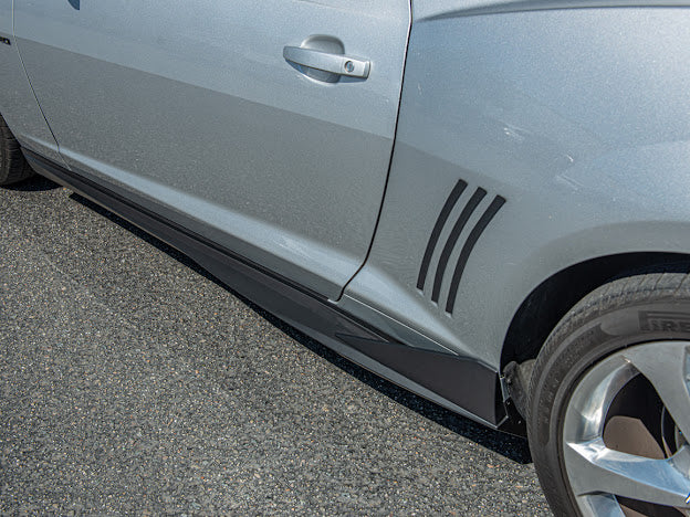 2010-2015 5TH GEN CAMARO PERFORMANCE TRACK PACKAGE SIDE SKIRTS ROCKER PANEL GROUND EFFECTS