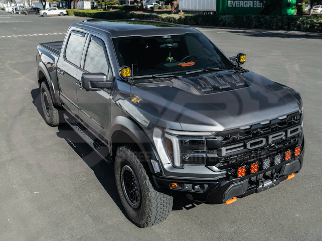 2021-UP FORD F-150 RAPTOR CARBON FIBER FRONT HOOD