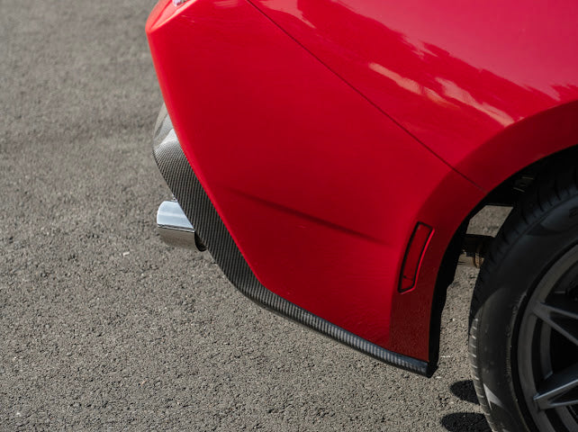 2024-Up Ford Mustang S650 | GT Style CARBON FIBER Rear Bumper Diffuser
