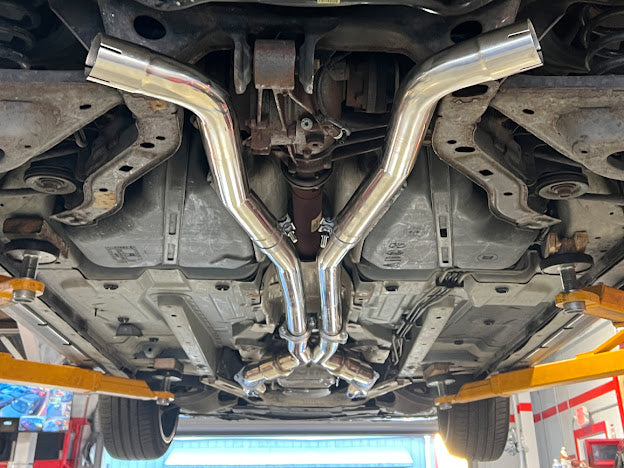 2009-2014 CADILLAC CTS-V 6.2L V8 RESONATED MID PIPE