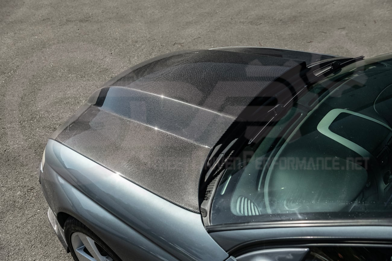 2004-2006 PONTIAC GTO | SDP PERFORMANCE STYLE CARBON FIBER FRONT COWL HOOD