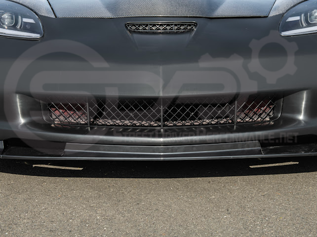 2005-2013 CHEVROLET CORVETTE C6 BASE | C6 ZR1 STYLE PRIMER BLACK FULL FRONT BUMPER CONVERSION KIT