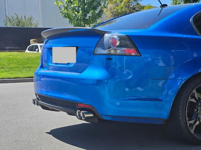 2008-2009 Pontiac G8 | T-304 Steel Muffler Delete Axle Back 3" Quad Tips Exhaust