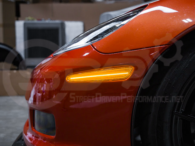 2005-2013 Chevrolet Corvette C6 | Amber Light LED Side Fender Markers Pair (Front and / or Rear) {Clear, Amber, Red, or Smoke Lenses}