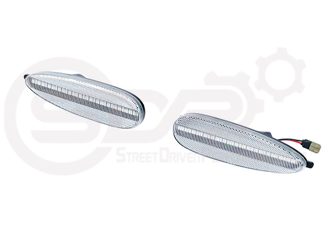 2004-2006 Pontiac GTO | Front Clear / Red / or Black Lens Amber Light LED Side Markers Pair