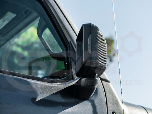 2018-UP JEEP WRANGLER GLADIATOR CARBON FIBER MIRROR CAP COVERS PAIR