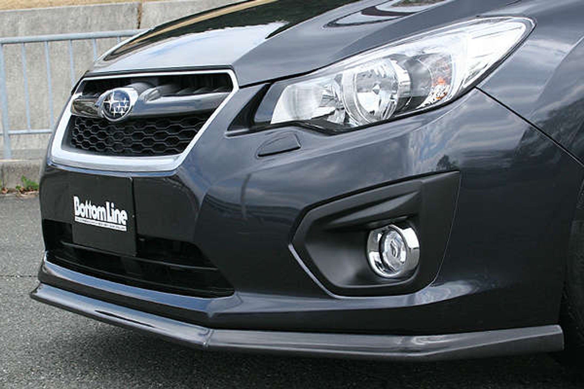 Charge Speed 2012-2015 Subaru Impreza Sedan GJ/ 5Dr Hatchback GP Bottom Line Carbon Front Lip