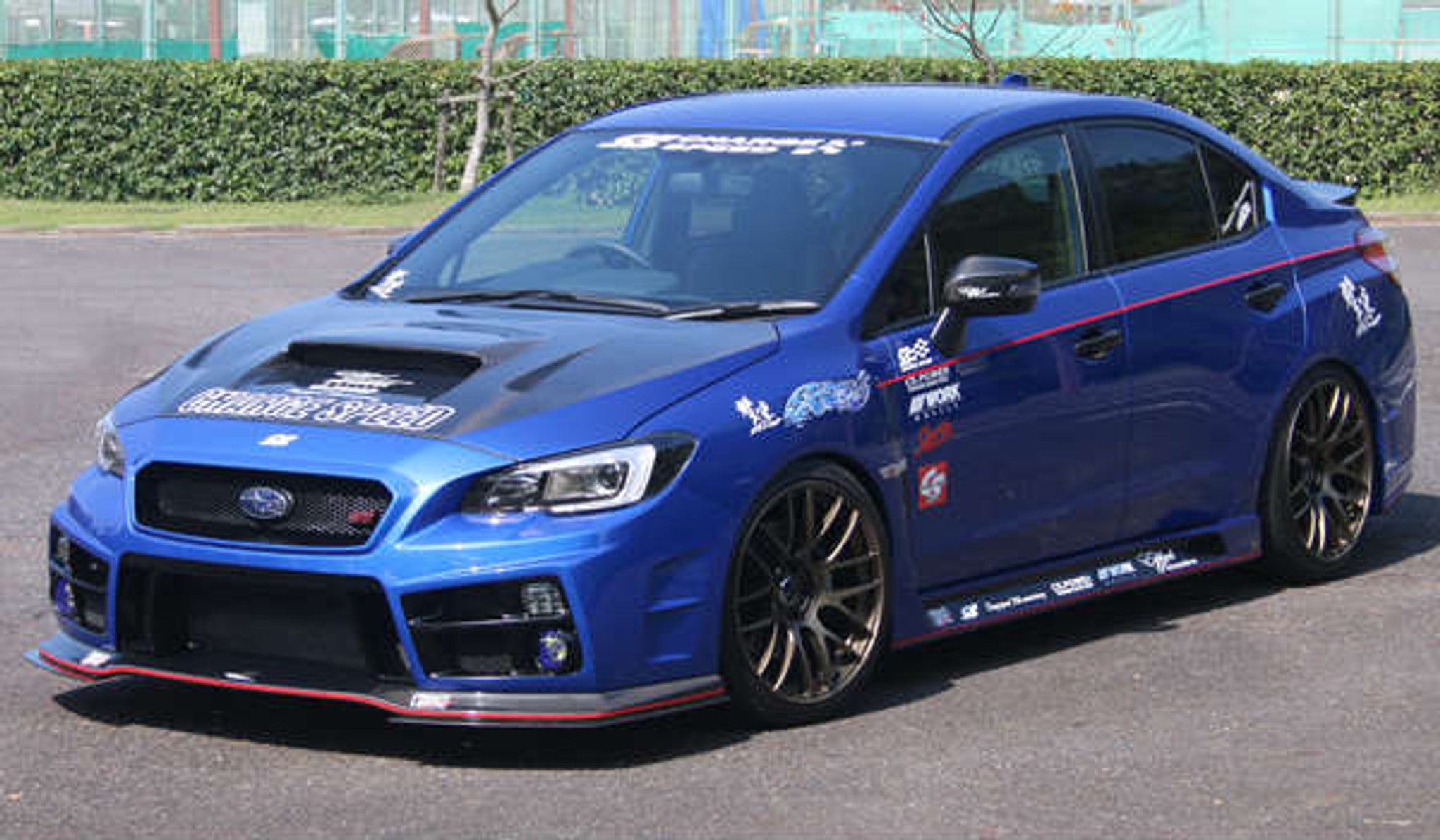 Charge Speed 2015-2021 Subaru WRX /STi VA S4 Type-2A Front Bumper with FRP FRONT LIP
