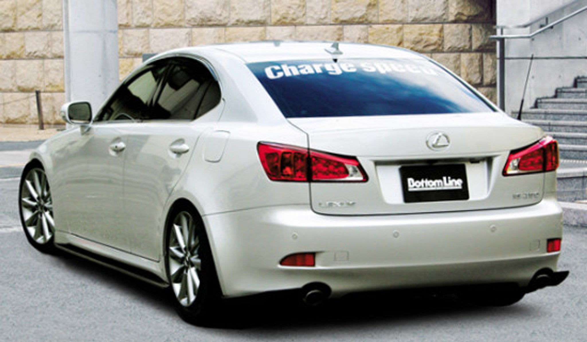 Charge Speed 2009-2010 Lexus IS250/ IS350 Bottom Line Full Kit Carbon