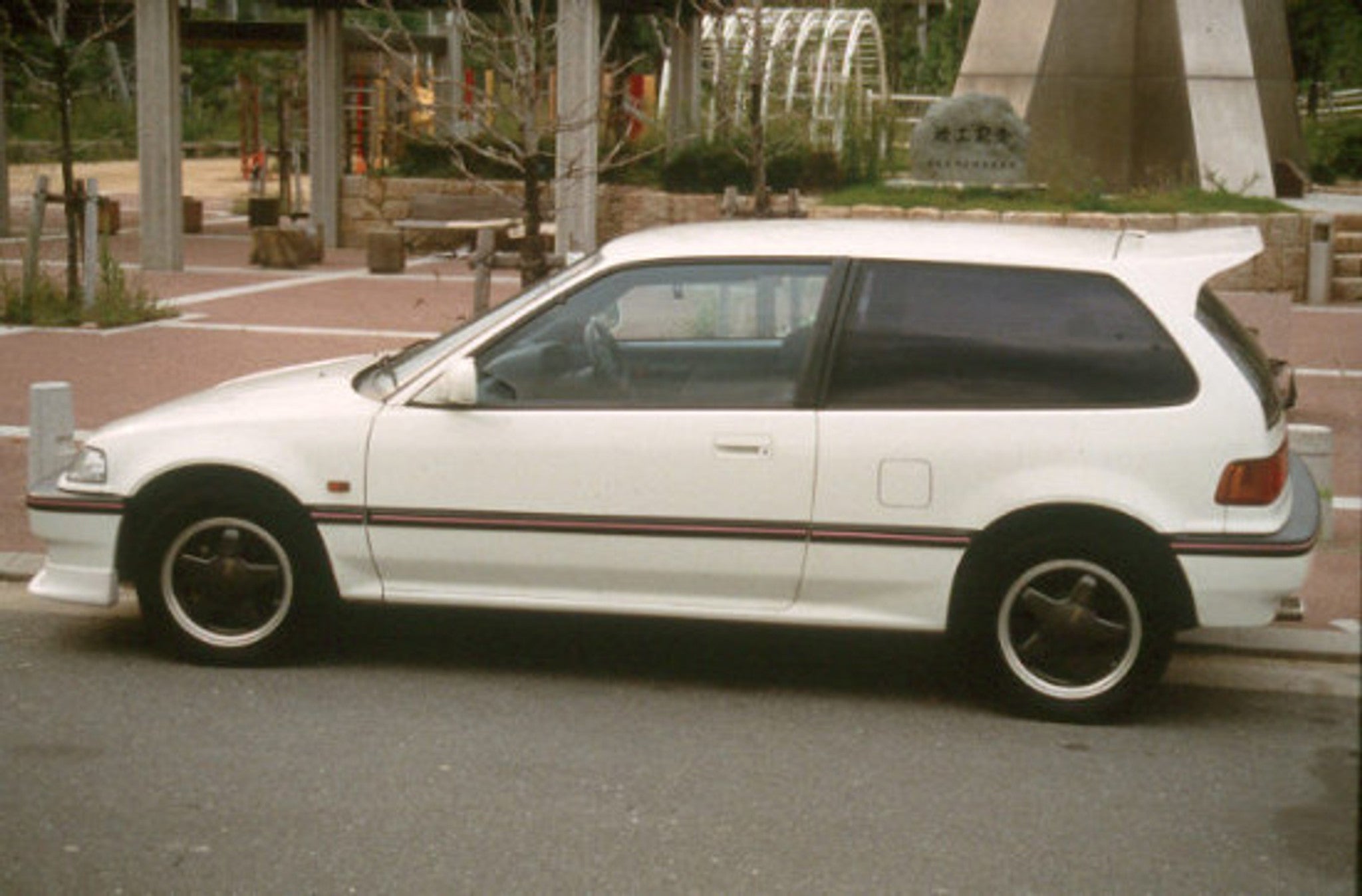 Charge Speed 1988-1991 Honda Civic EF HB Rear Roof Wing