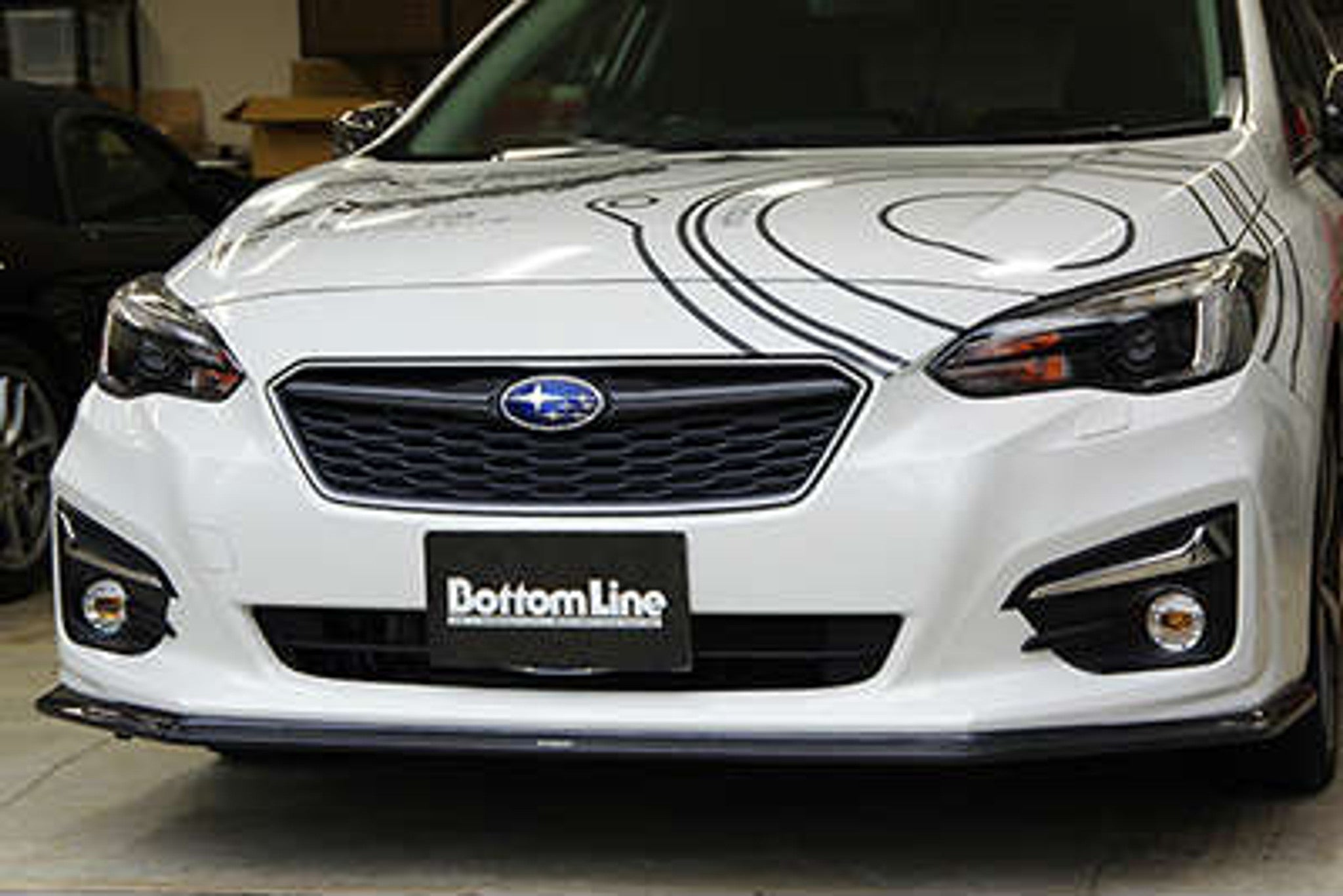 Charge Speed 2016-2020 Subaru Impreza Sport/ Premium GT 5Dr Hatchback Bottom Line Carbon Front Lip