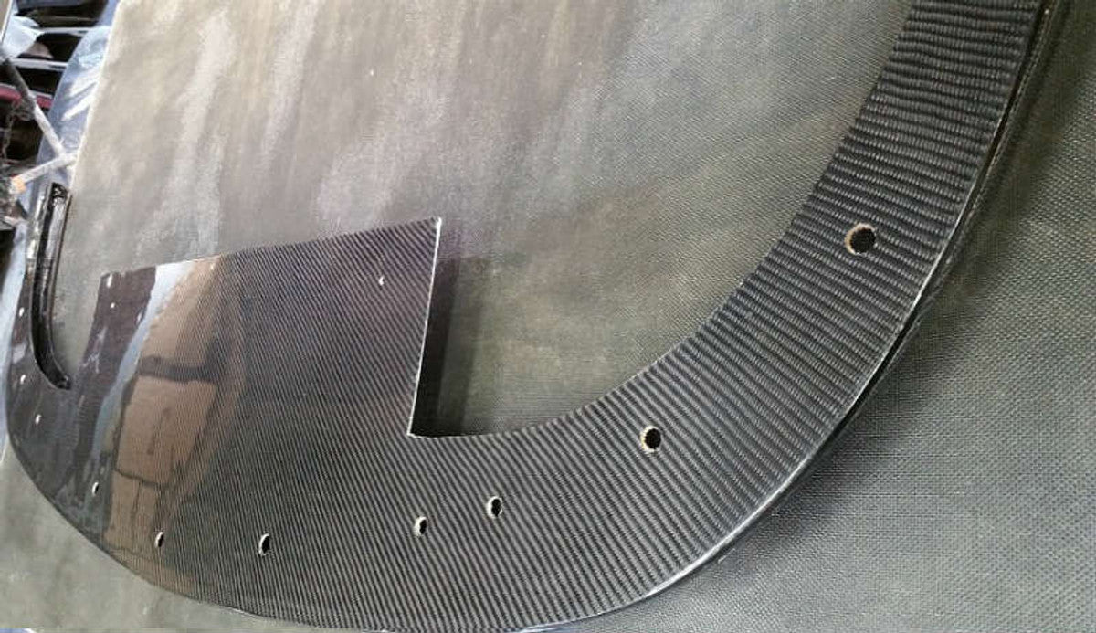 AC4009FLSC - Advan ZR1 Design 2005-2013 Corvette Z06 Carbon Front Splitter