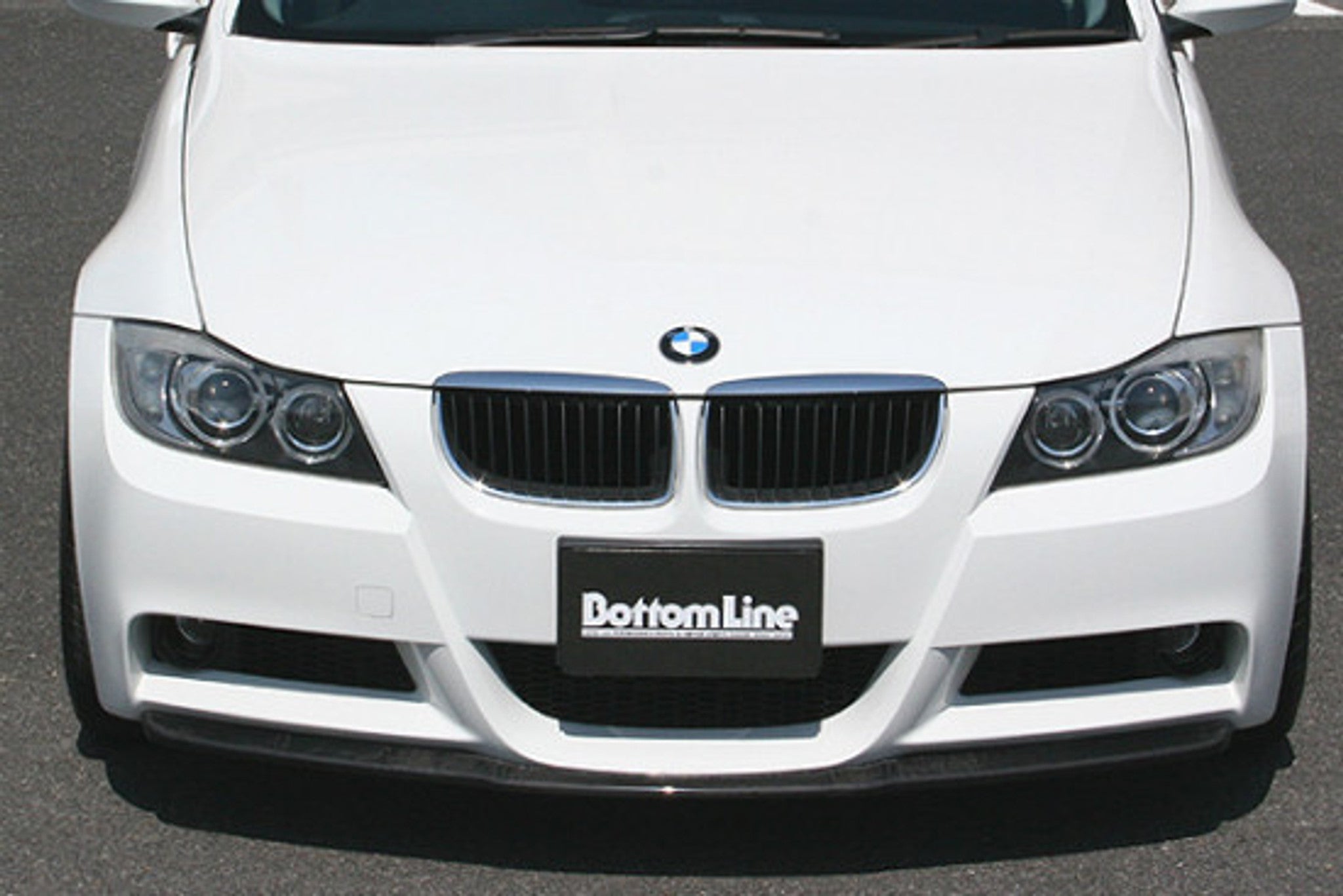 CHARGE SPEED 2005-2008 BMW E90 3-SERIES M-SPORT SEDAN BOTTOM LINE FRP FULL LIP KIT