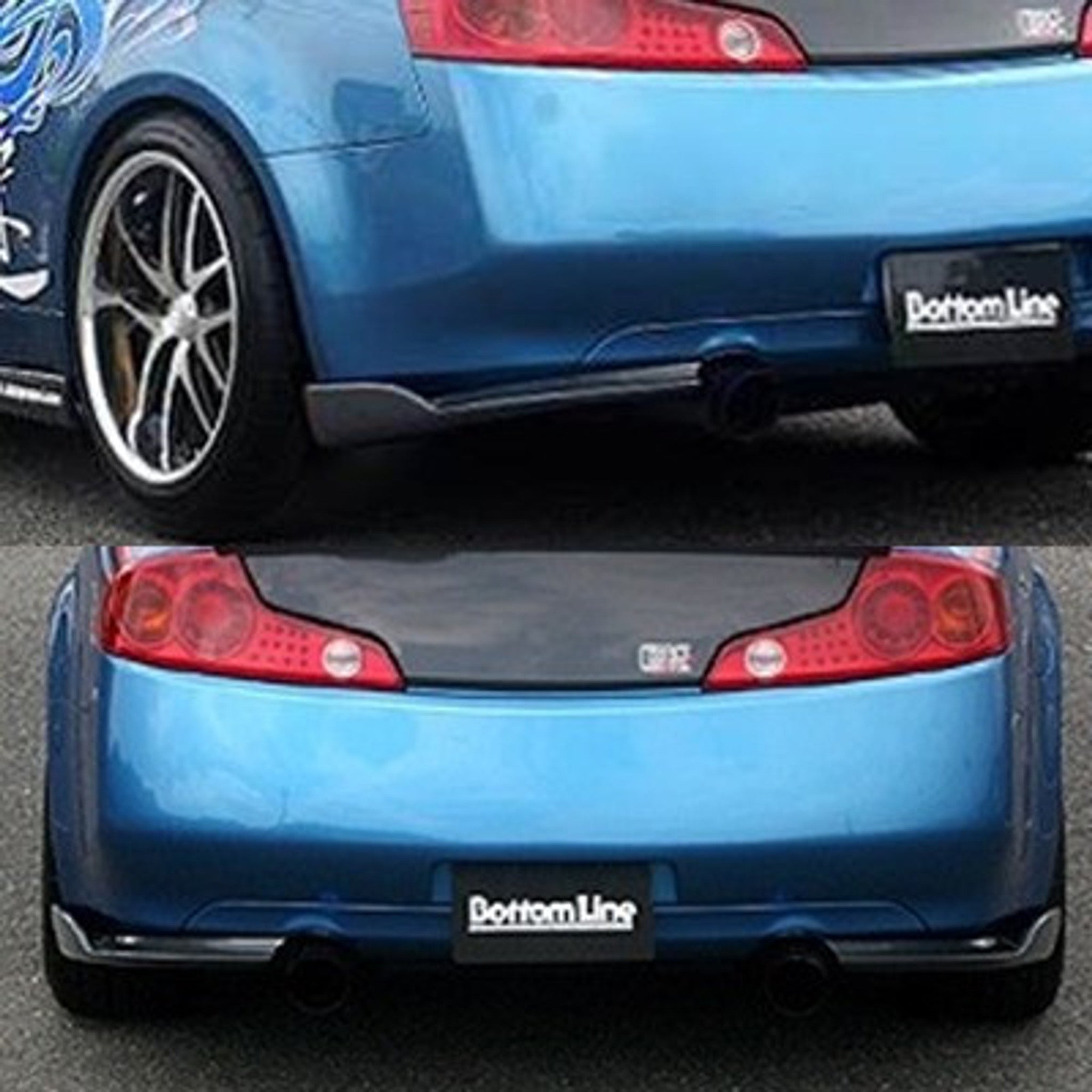 Charge Speed 2003-2005 Infiniti G-35 Coupe Bottom Line Full Lip Kit Carbon