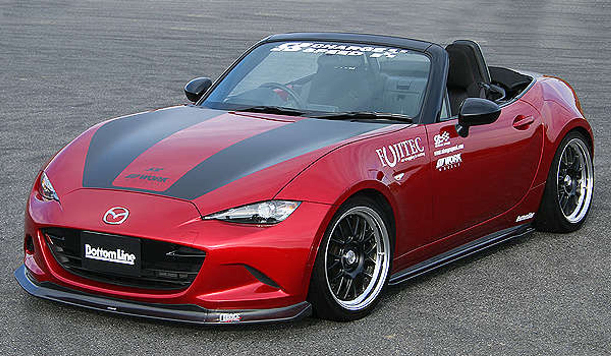 Charge Speed 2016-2023 Mazda Miata MX5 ND Front Lip Carbon