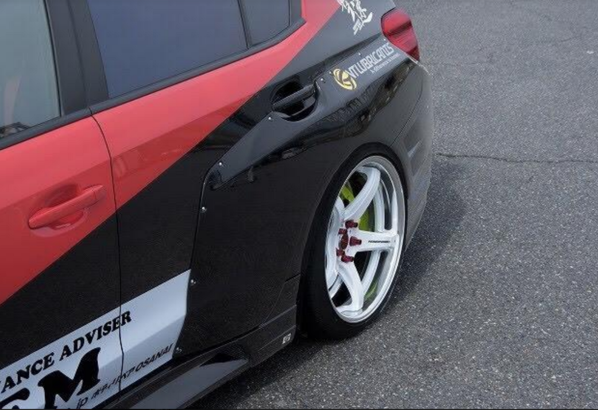 Charge Speed 2015-2021 Subaru WRX/ STi Type 3B FRP Wide Body Complete Kit with Type B FRP FRONT LIP