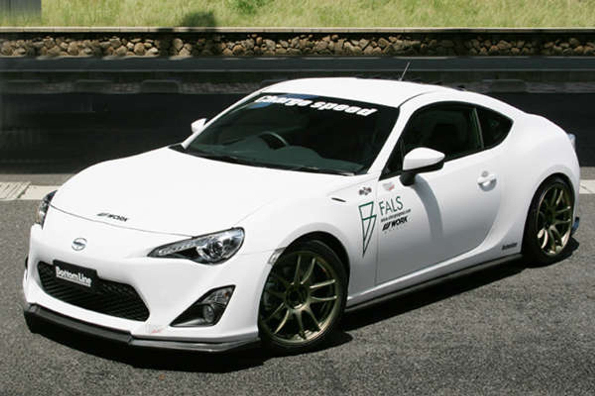 Charge Speed 2013-2016 Scion FR-S Model Bottom Lines Type 1 Carbon Front Lip