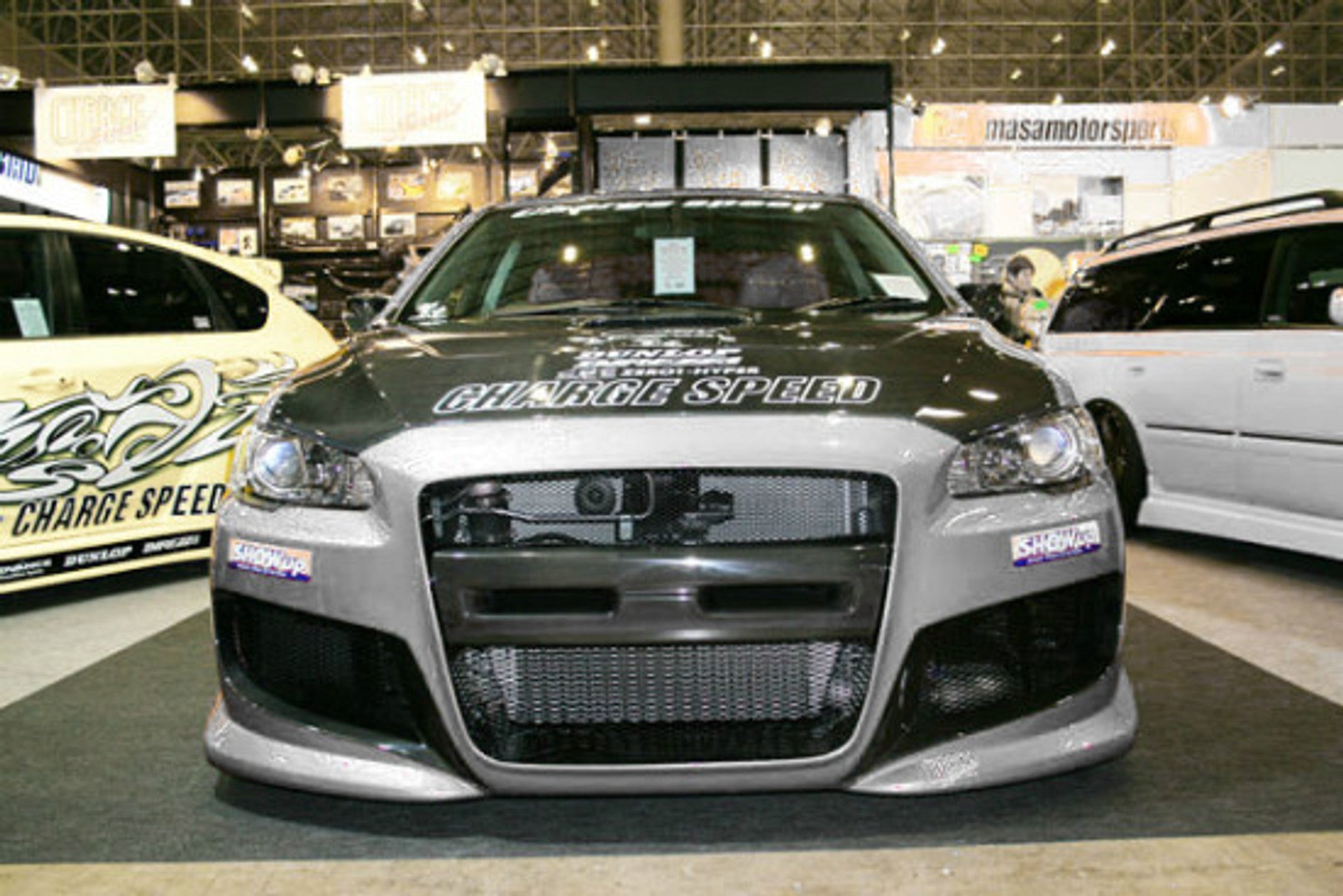Charge Speed 2008-2017 Mitsubishi Lancer/ Lancer EX/ Ralliart/ Sportback/ Evo X Side Duct Cowl Carbon for Charge Speed Type-1 Bumper ONLY