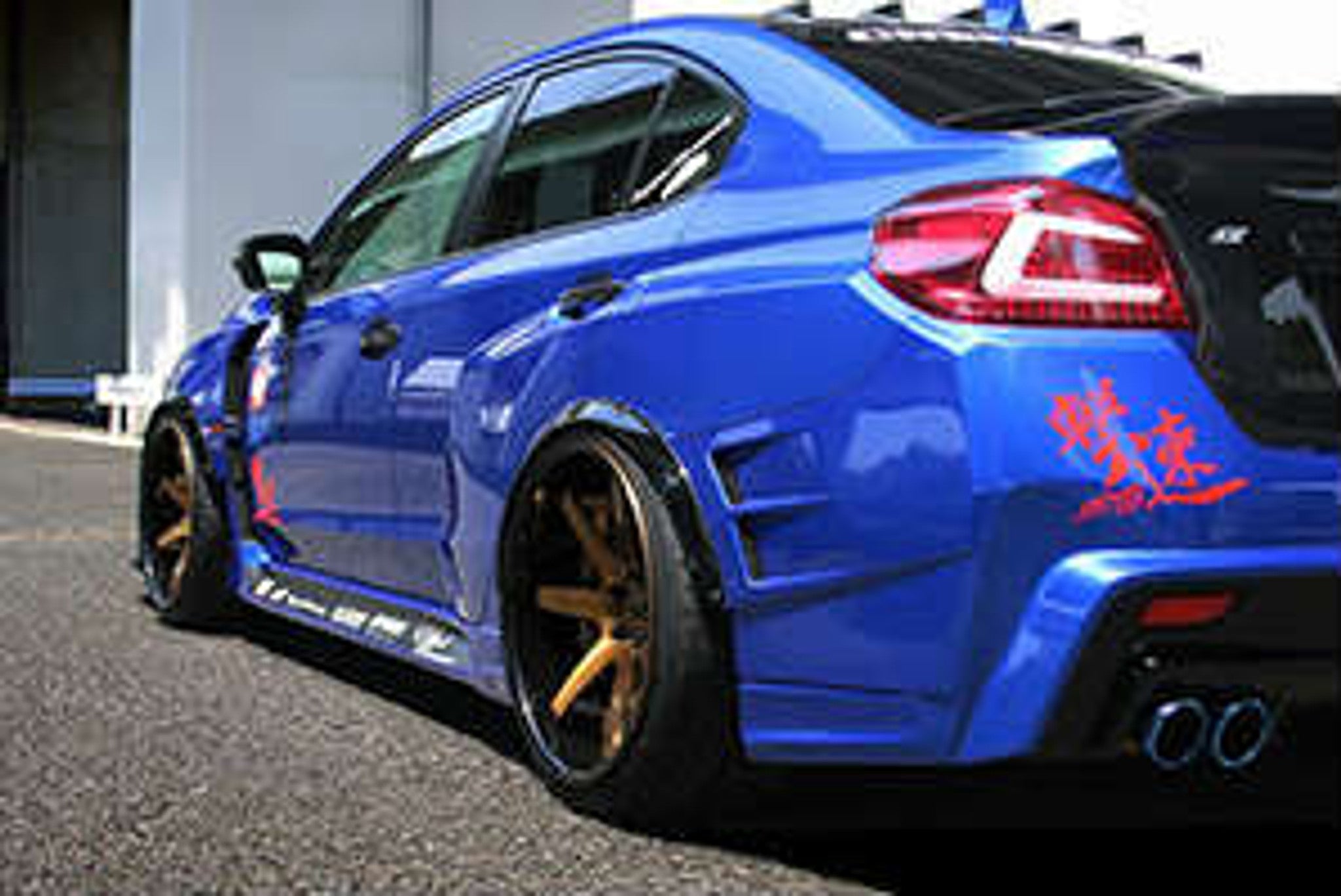 Charge Speed 2015-2021 Subaru WRX/ STi Type 1B FRP Wide Body Complete Kit with Type B FRP FRONT LIP