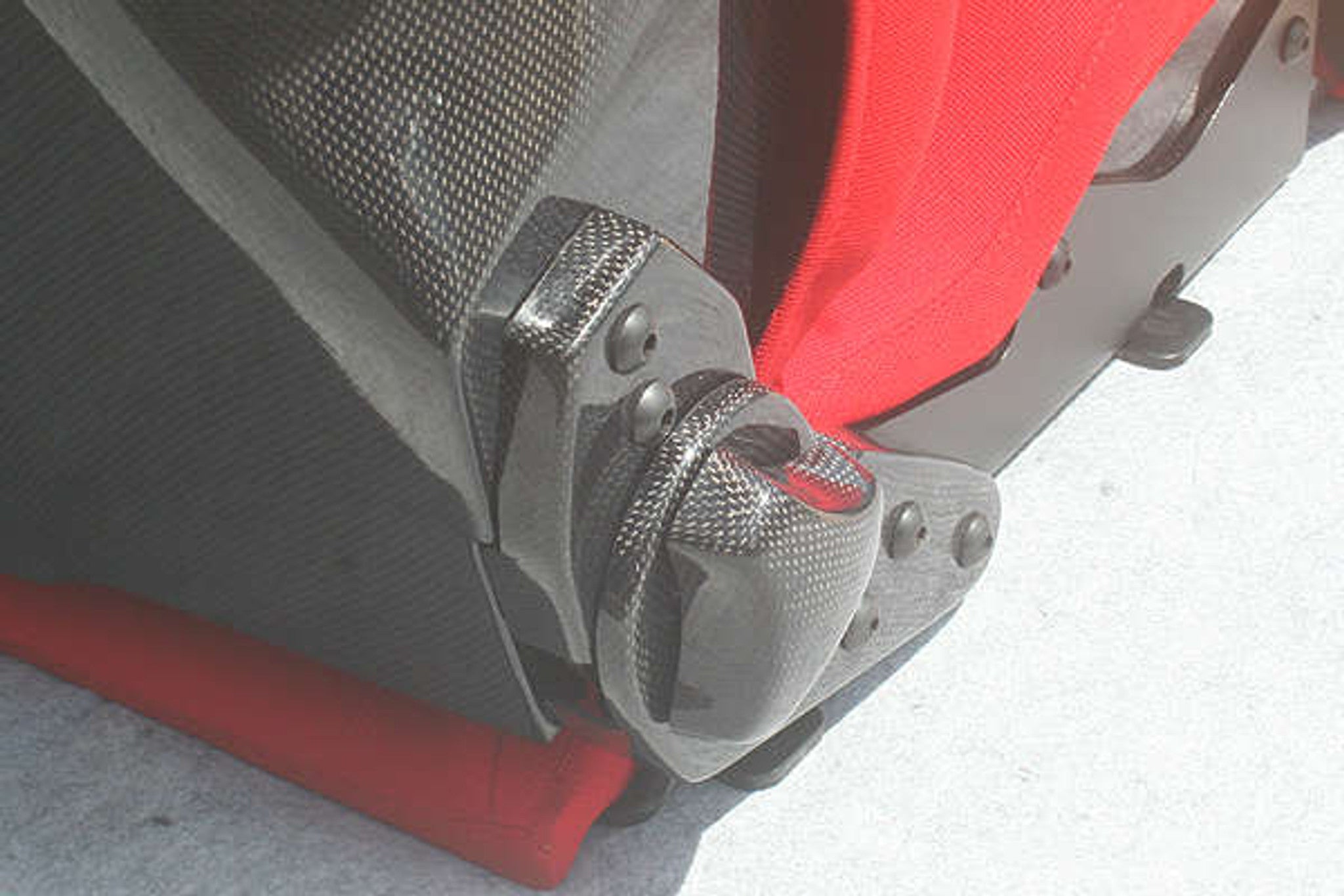 Charge Speed Racing Seat Genoa R Reclined Carbon Blue