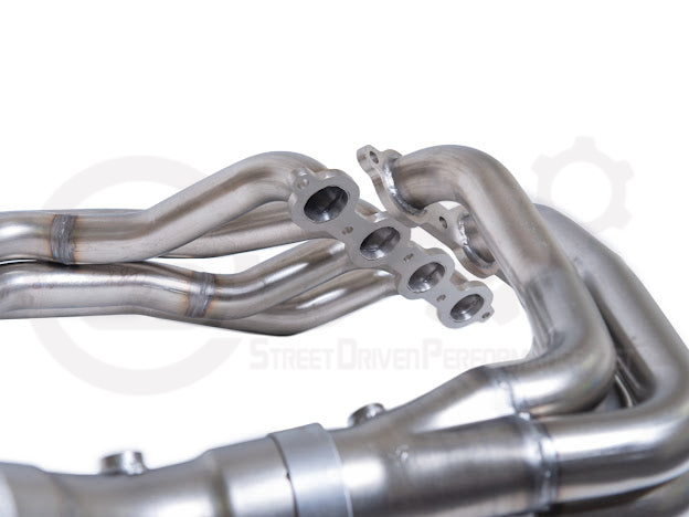 2014-2019 Chevrolet Corvette C7 - 3" Stainless Racing Double X-Pipe Exhaust & 3.0” Performance Long Tube Headers Package
