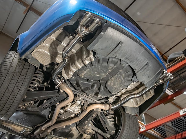 2008-2009 Pontiac G8 | T-304 Steel Muffler Delete Axle Back 3" Quad Tips Exhaust