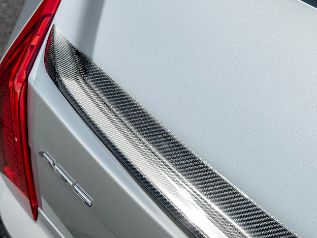 2016 - 2019 Cadillac ATS-V Sedan | Carbon Fiber SDP Style Rear Trunk Lid Spoiler Wing
