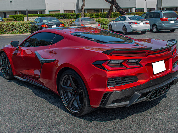 2020+ CHEVROLET CORVETTE C8 Z06 |REAR DIFFUSER SIDE VENT COVER PAIR