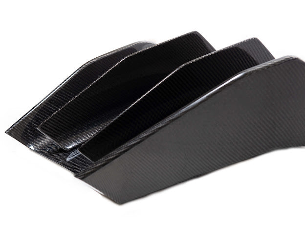 2014-2019 Corvette C7 Performance Track Style *ADD-ON* Rear Bumper Diffuser