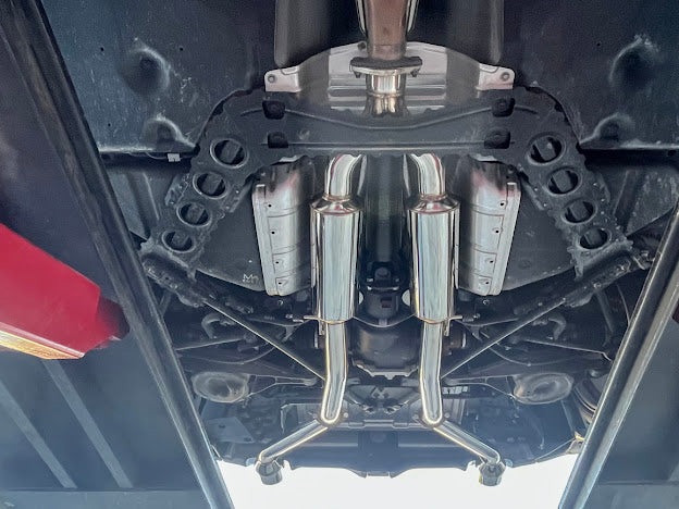 2009-2021 NISSAN 370Z Z34 RESONATED MID PIPE