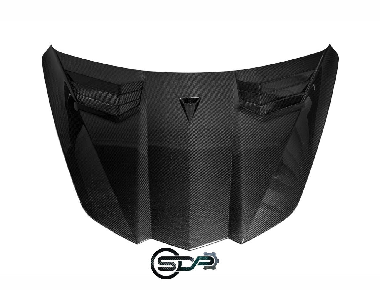 2020+ Corvette C8 | GT3 R Style CARBON FIBER Vented Front Hood