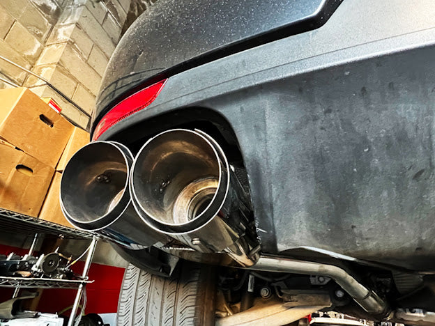 2014-2021 PORSCHE MACAN MUFFLER DELETE AXLE BACK QUAD TIPS EXHAUST