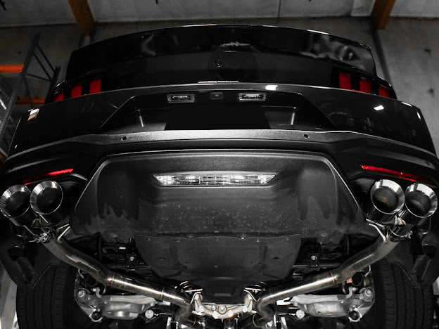 2024-PRESENT FORD MUSTANG S650 GT | AXLE BACK QUAD TIPS EXHAUST