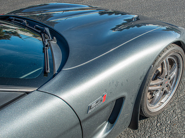 1997-2004 CHEVROLET CORVETTE C5 FRONT AND REAR EXTENDED SPLASH GUARDS / MUD FLAPS