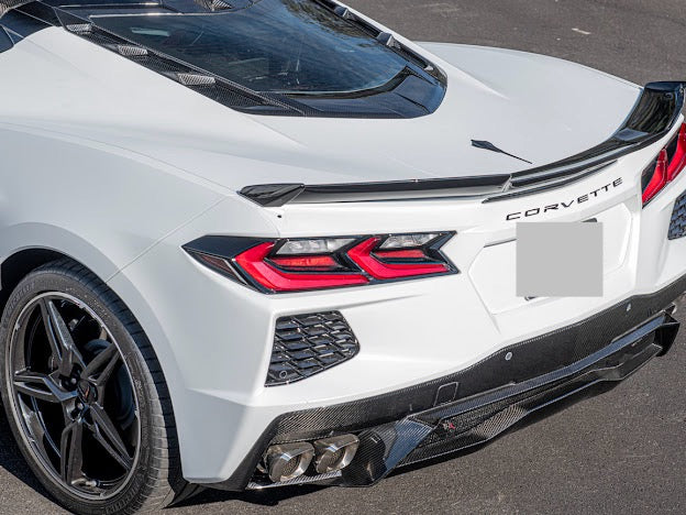 2020+ Corvette C8 Stingray & Z51 | Z06 Style Rear Ducktail Wing Spoiler
