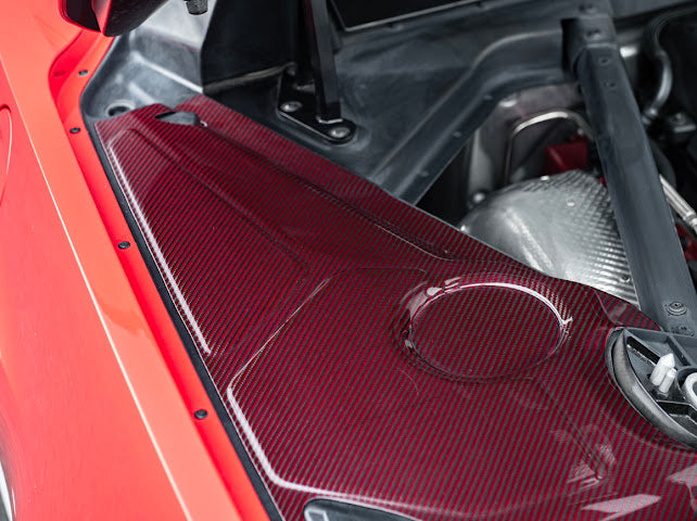 2020+ CHEVROLET CORVETTE C8 COUPE | ENGINE BAY PANEL COVER (1-PIECE VERSION)